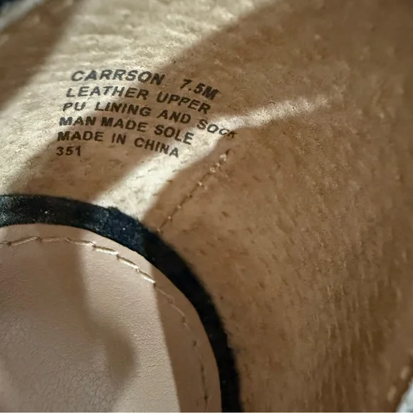 Steve Madden Black Suede Block Heels - Picture 6 of 6